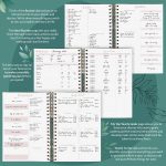 PLANBERRY Large Weekly Planner Premium – Undated Life & Budget Planner to Hit Your Goals & Live Happier – Organizer & Productivity Journal with Habit Tracker – 8x10.4″ Hardcover (African Terracotta) - Image 5